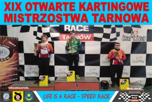 Najlepsi juniorzy XIX Kartingowych Mistrzostw Tarnowa